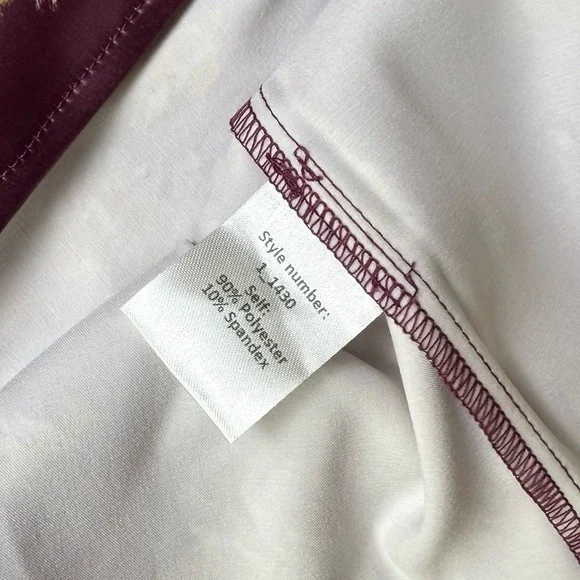 Mia Joy by Joyfolie Kira Dress Girls Size 14 in Plum Floral Satin NWT - Picture 6 of 7